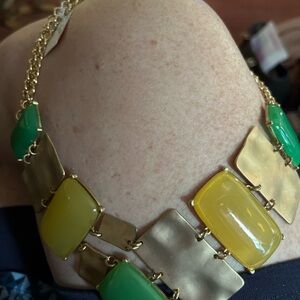 Natasha rectangular necklace
